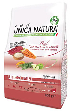 Unica Natura Unico Mini (Оленина, рис, морковь)