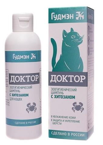 Гудмэн Шампунь Доктор с хитозаном для кошек
