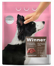 Мираторг Winner для собак средних пород (Говядина)