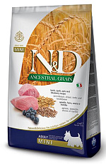 Farmina N&D Ancestral Grain Adult Mini (Ягненок и черника)