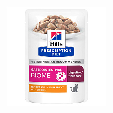 Hill's Prescription Diet Gastrointestinal Biome Влажный корм для кошек (Курица)