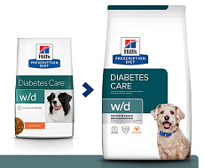 Hill's Prescription Diet w/d Digestive/Weight Management для собак