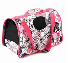 Котики Собачки сумка-переноска "Pink Hearts"