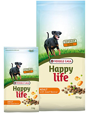 Happy Life для взрослых собак (Говядина)