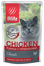 BLITZ Classic Adult Cat (Курица с потрошками)