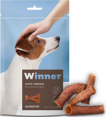 Winner Мираторг Лакомство Аорта говяжья для собак