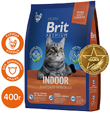 Brit Premium Cat Indoor (Курица)