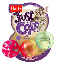 Hartz Игрушка для кошек Занятные шарики, 3 шт