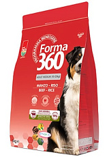 Forma 360 Dog Adult Medium (Говядина/рис)