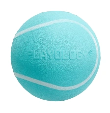 Playology Жевательный мяч SQUEAKY CHEW BALL с ароматом арахиса, голубой