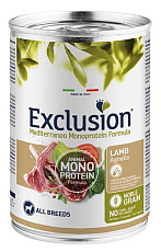 Exclusion Monoprotein Noble Grain Adult All Breeds (Ягненок)