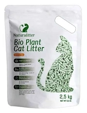 Naturalitter Bio Plant Cat Litter Зеленый чай