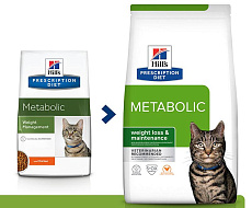 Hill's Prescription Diet Metabolic для кошек, с курицей