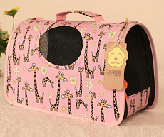 Happy Panda сумка-переноска "Pink Giraffe"