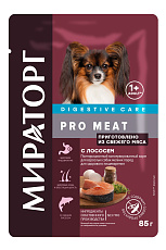 Мираторг Pro Meat Пауч для собак мелких пород (Лосось)