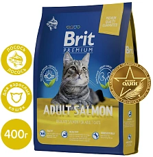 Brit Premium Cat Adult (Лосось)