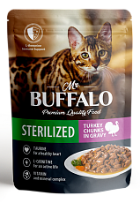 Mr. Buffalo Sterilized Cat (Индейка в соусе)