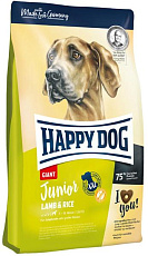 Happy Dog Junior Giant (Ягненок и рис)