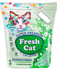 Fresh Cat Силикагелевый наполнитель Летняя прохлада