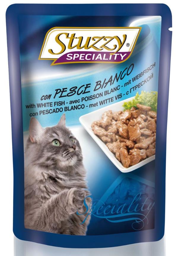 Консервы Stuzzy Speciality Cat Пауч (треска) для кошек и котят