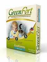 Экопром GreenFort Премиум БиоКапли для кошек 2-10 кг