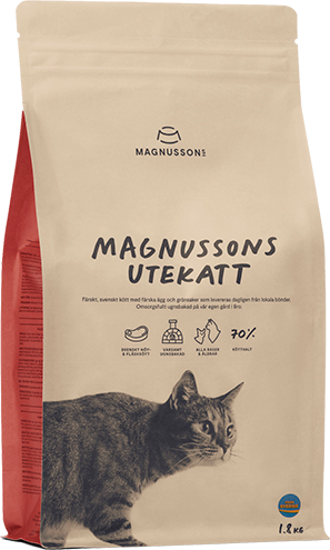 Сухой корм Magnussons Utekatt для кошек и котят