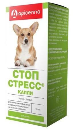 Apicenna Стоп-стресс для собак (капли)