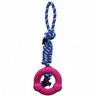 Trixie Игрушка "DENTAfun" в виде веревки с кольцом