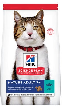 Сухой корм Hill's Science Plan Active Longevity для кошек старше 7 лет (тунец) для кошек и котят
