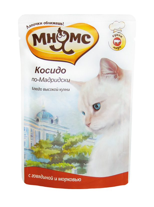 Консервы Мнямс Косидо по-мадридски для кошек и котят
