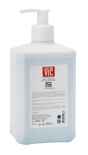 Мыло Doctor VIC жидкое антибактериальное с пантенолом купить | Цены и Фото
