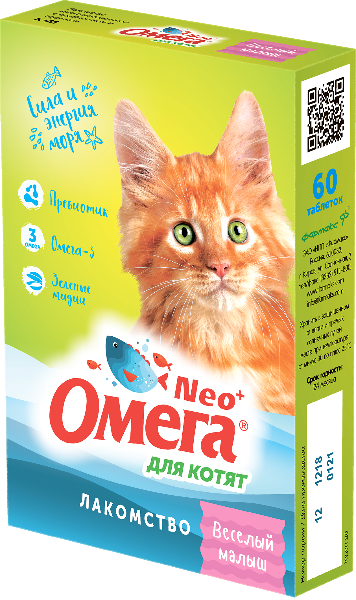 Фармакс Омега Neo для котят с пребиотиком и таурином