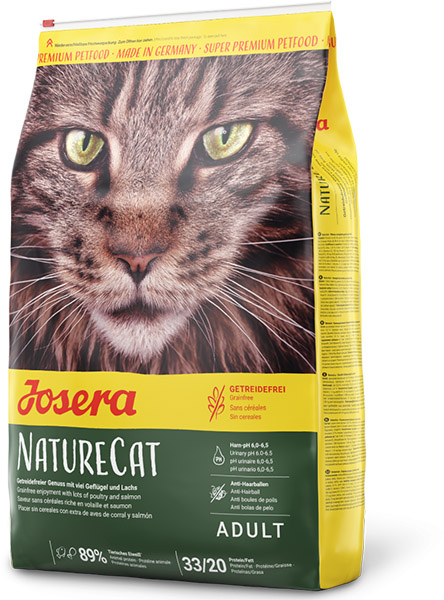 Сухой корм Josera NatureCat Adult Sensitive 33/20 для кошек и котят