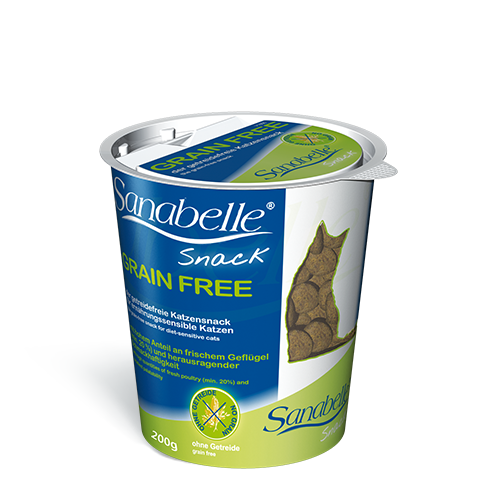 Лакомство Bosch Sanabelle Grain Free-Snack, 0.2 кг для кошек и котят