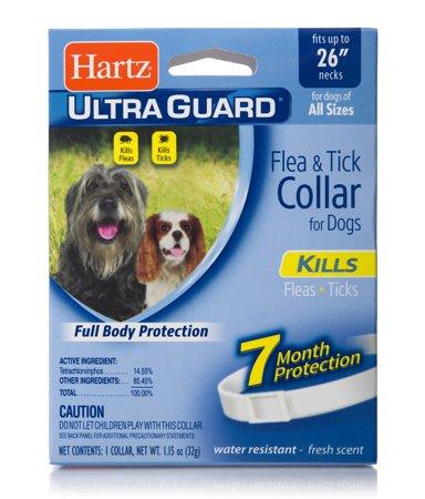 Hartz UltraGuard ошейник для собак от блох и клещей, 66 см