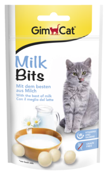 Лакомство Gimcat Молочные шарики для кошек для кошек и котят