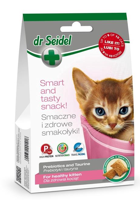 Лакомство Dr. Seidel Snacks Лакомство для здоровья котят для кошек и котят