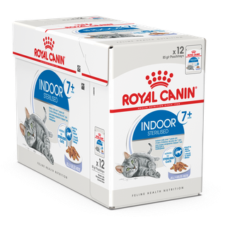 Консервы Royal Canin Indoor Sterilized +7 (желе) для кошек и котят