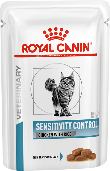Консервы Royal Canin Sensitivity Control Cat (Курица, рис) для кошек и котят