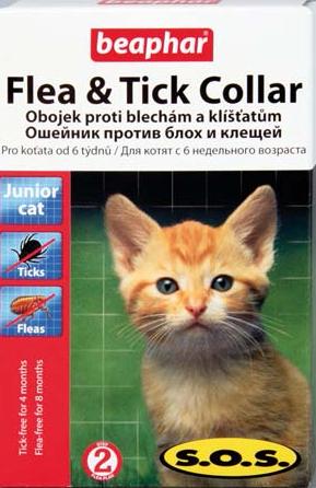 Ошейник SOS Flea & Tick Collar для котят, 35 см