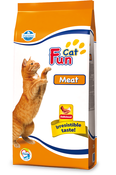 Сухой корм Farmina Fun Cat (Мясо) для кошек и котят