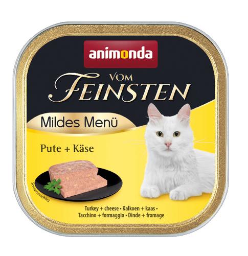 Консервы Vom Feinsten Castrated (с индейкой и сыром) для кошек и котят