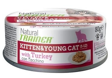 Консервы Trainer Natural Kitten (Индейка) для кошек и котят