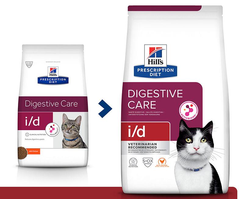 Сухой корм Hill's Prescription Diet i/d Digestive Care для кошек (Курица) для кошек и котят