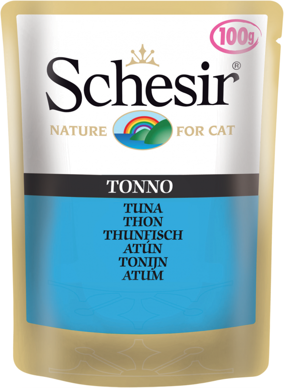 Консервы Schesir Tuna (Тунец) для кошек и котят
