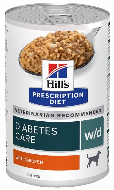  Hill's Prescription Diet w/d при поддержании веса и сахарном диабете (курица)