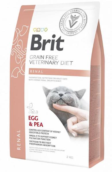 Сухой корм Brit VD Cat Grain free Renal для кошек и котят