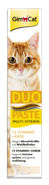 Gimcat Паста мультивитаминная для кошек, сыр купить | Цены и Фото