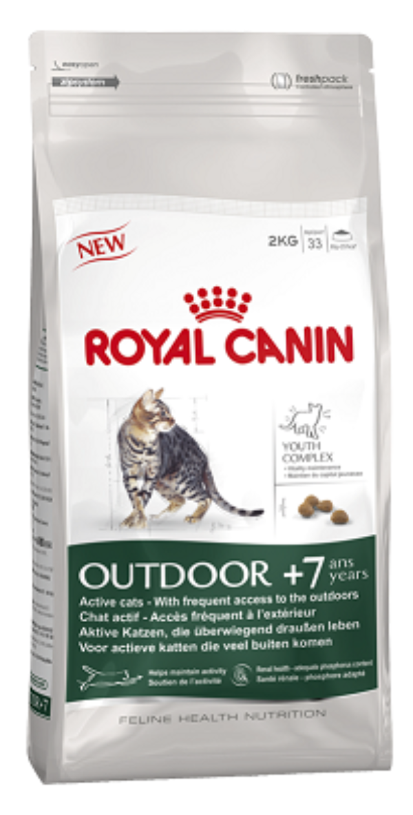 Сухой корм Royal Canin Outdoor +7 для кошек и котят