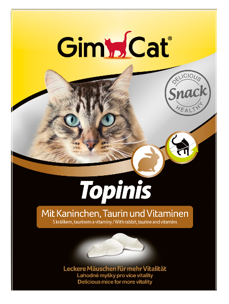 Gimcat Витаминные &quot;мышки&quot; с кроликом и таурином купить | Цены и Фото